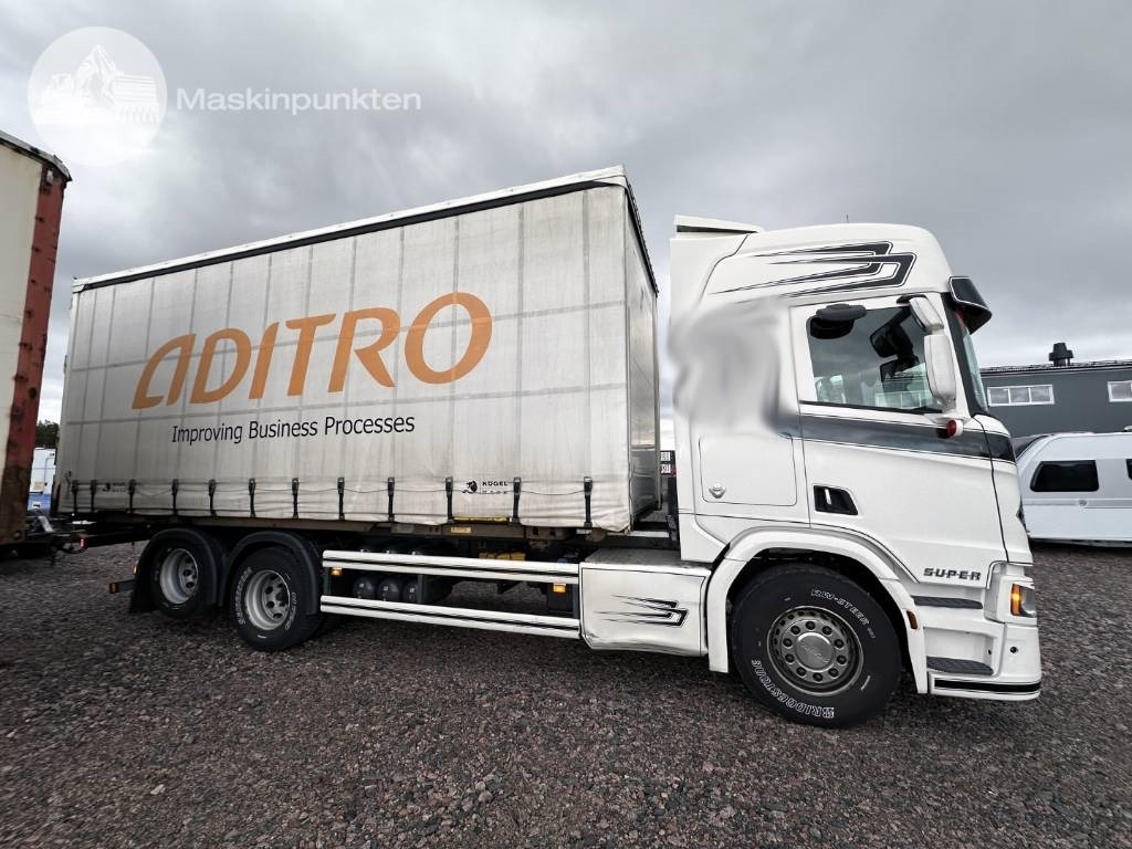 Scania R 580 - Транспортер на контејнер/ Камион со променливо тело: слика 1 Scania R 580 - Транспортер на контејнер/ Камион со променливо тело: слика 1