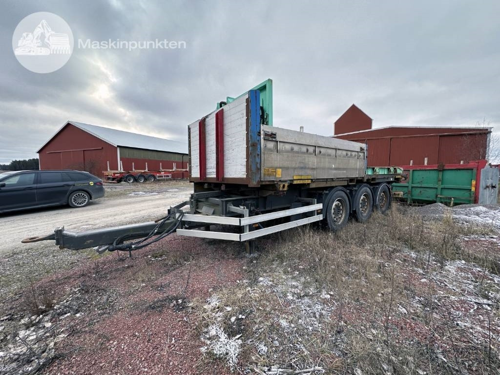 Tridem container kärra - Транспортер на контејнер/ Приколка со променливо тело: слика 4 Tridem container kärra - Транспортер на контејнер/ Приколка со променливо тело: слика 4