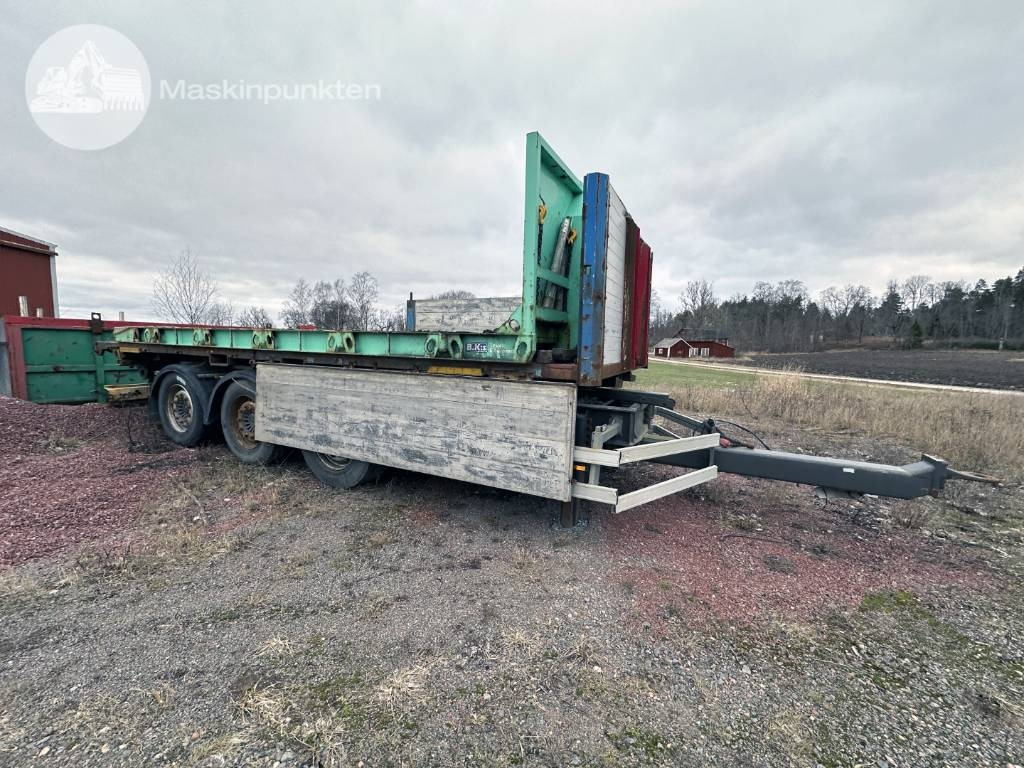 Tridem container kärra - Транспортер на контејнер/ Приколка со променливо тело: слика 1 Tridem container kärra - Транспортер на контејнер/ Приколка со променливо тело: слика 1