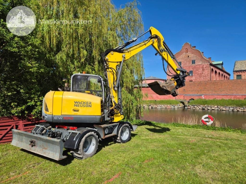 Wacker Neuson EW 100 med vagn - Багер на тркала: слика 4 Wacker Neuson EW 100 med vagn - Багер на тркала: слика 4