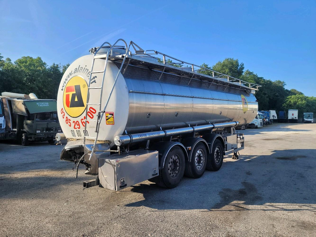 DIVERS SEMI CITERNE LAITI RE FX35DP - Опрема за молзење, Полуприколка цистерна: слика 4 DIVERS SEMI CITERNE LAITI RE FX35DP - Опрема за молзење, Полуприколка цистерна: слика 4
