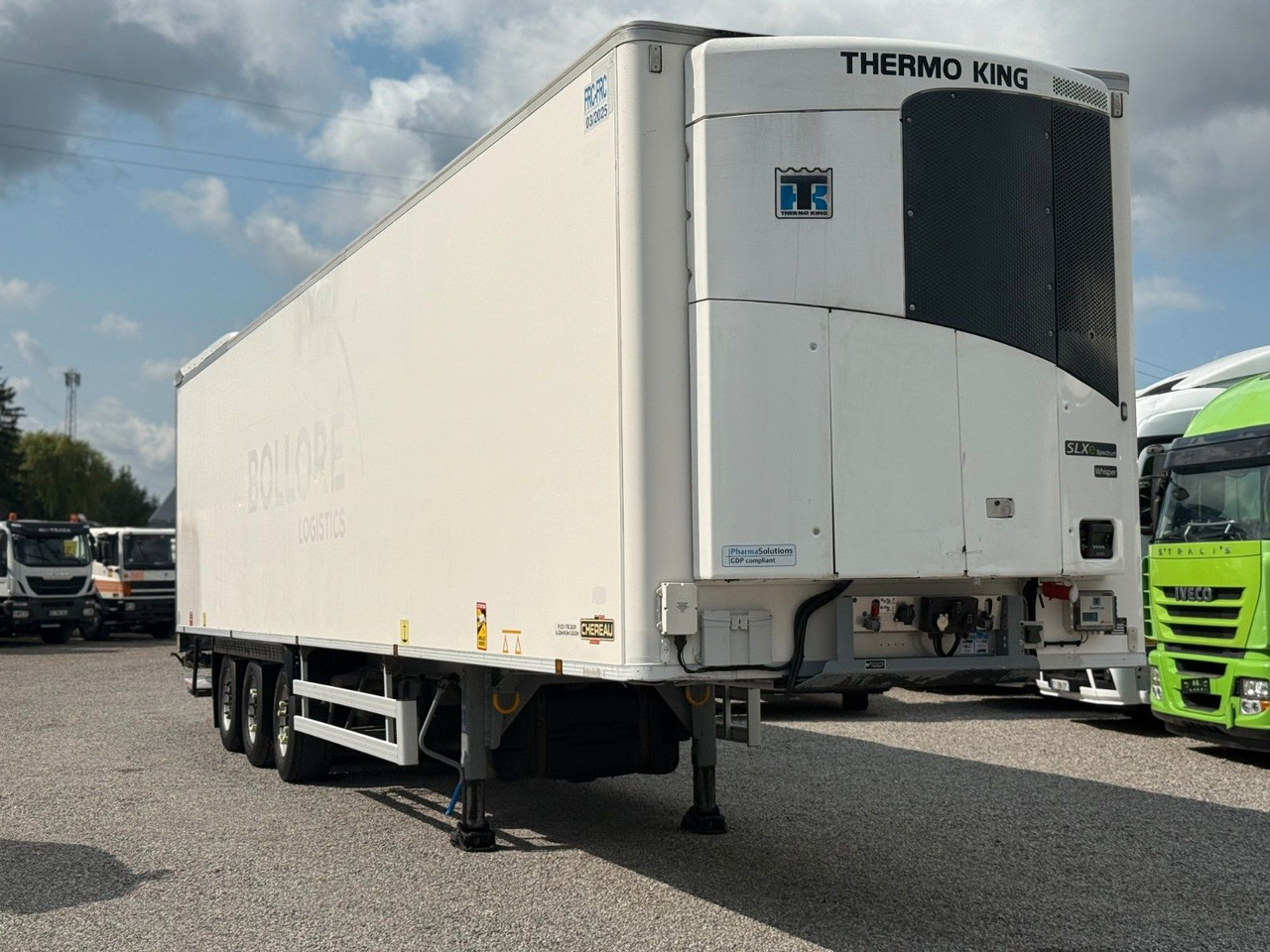 Chereau THERMO KING SLXe DIESEL/ELECTRIC SAF - Полуприколка ладилник: слика 1 Chereau THERMO KING SLXe DIESEL/ELECTRIC SAF - Полуприколка ладилник: слика 1