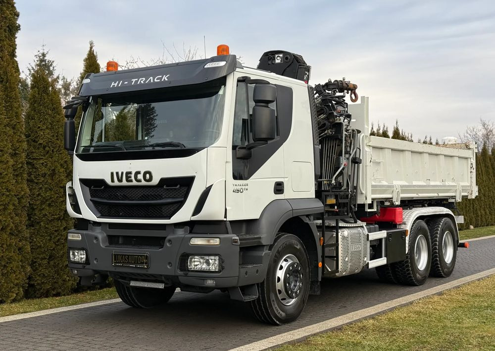 Iveco TRAKKER 450 6X4 PODWÓJNA HYDRO-BURTA HIAB 104 - Кипер, Камион со кран: слика 5 Iveco TRAKKER 450 6X4 PODWÓJNA HYDRO-BURTA HIAB 104 - Кипер, Камион со кран: слика 5