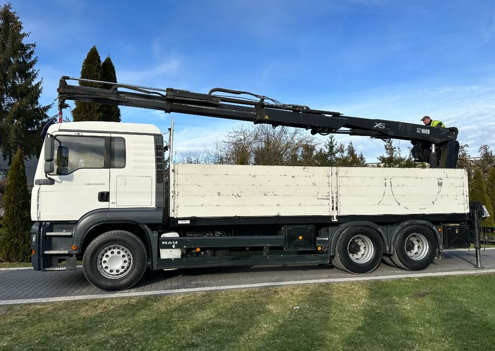 MAN TGA 24.410 6x4 HIAB MANUAL - Камион со платформа, Камион со кран: слика 5 MAN TGA 24.410 6x4 HIAB MANUAL - Камион со платформа, Камион со кран: слика 5