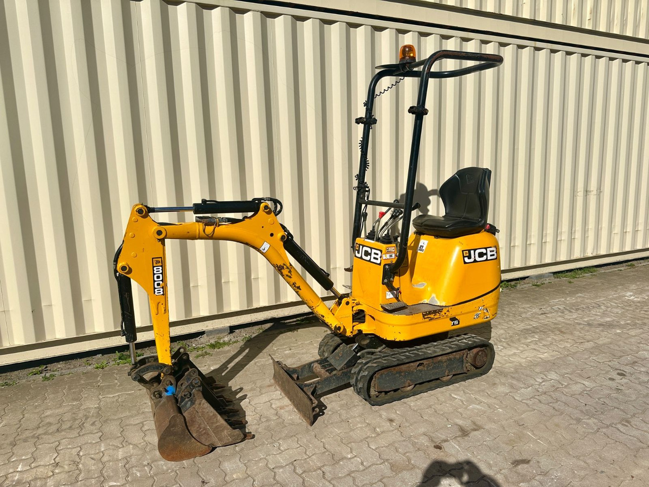 JCB 8008 CTS, 2021 BJ, 921 BH, 3 x Löffel - Мини багер: слика 2 JCB 8008 CTS, 2021 BJ, 921 BH, 3 x Löffel - Мини багер: слика 2