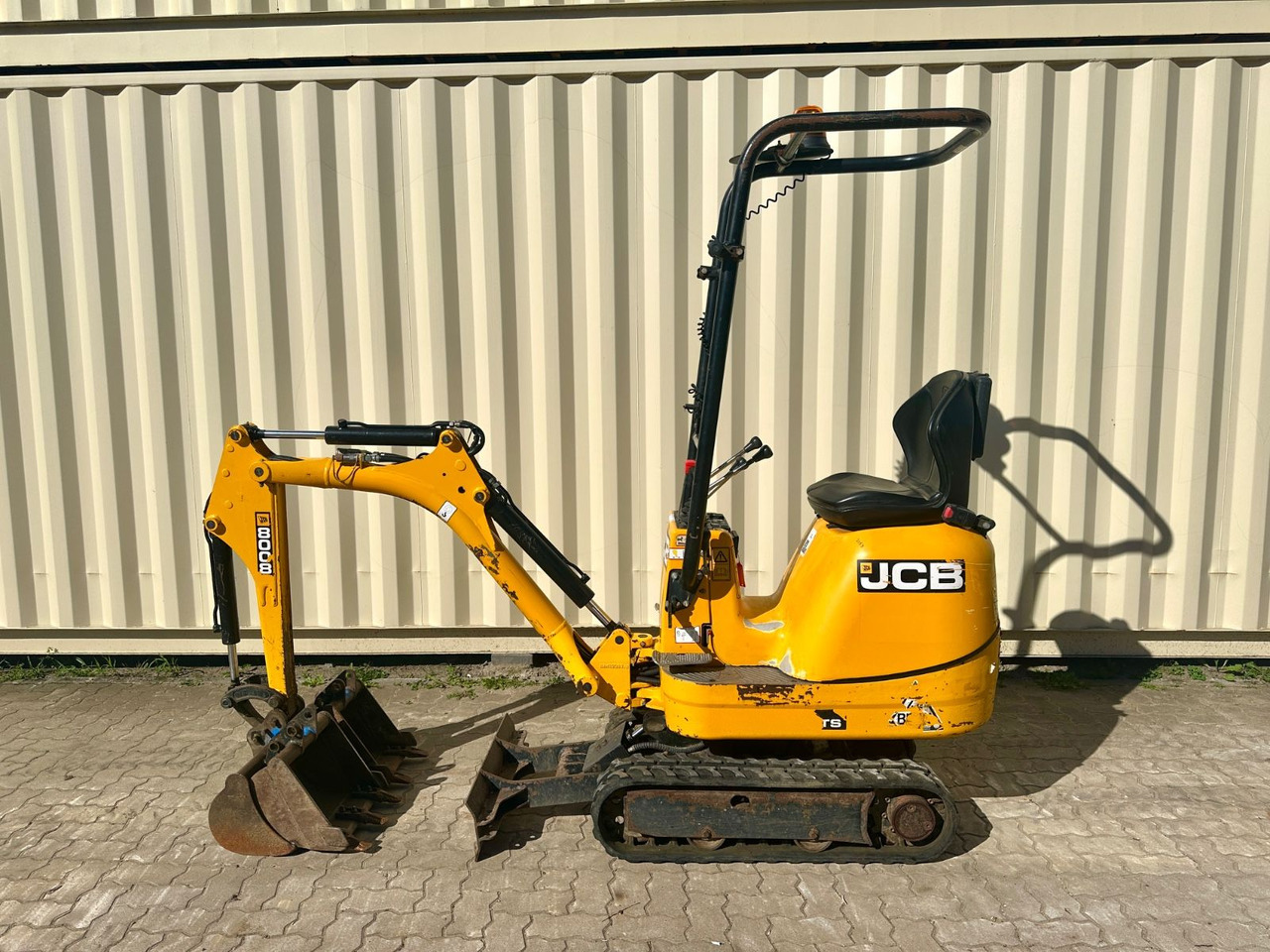 JCB 8008 CTS, 2021 BJ, 921 BH, 3 x Löffel - Мини багер: слика 1 JCB 8008 CTS, 2021 BJ, 921 BH, 3 x Löffel - Мини багер: слика 1