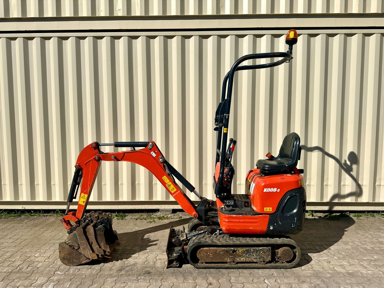 Kubota K008-3 / 2021 BJ / 725 H / 4 x Löffel - Мини багер: слика 1 Kubota K008-3 / 2021 BJ / 725 H / 4 x Löffel - Мини багер: слика 1