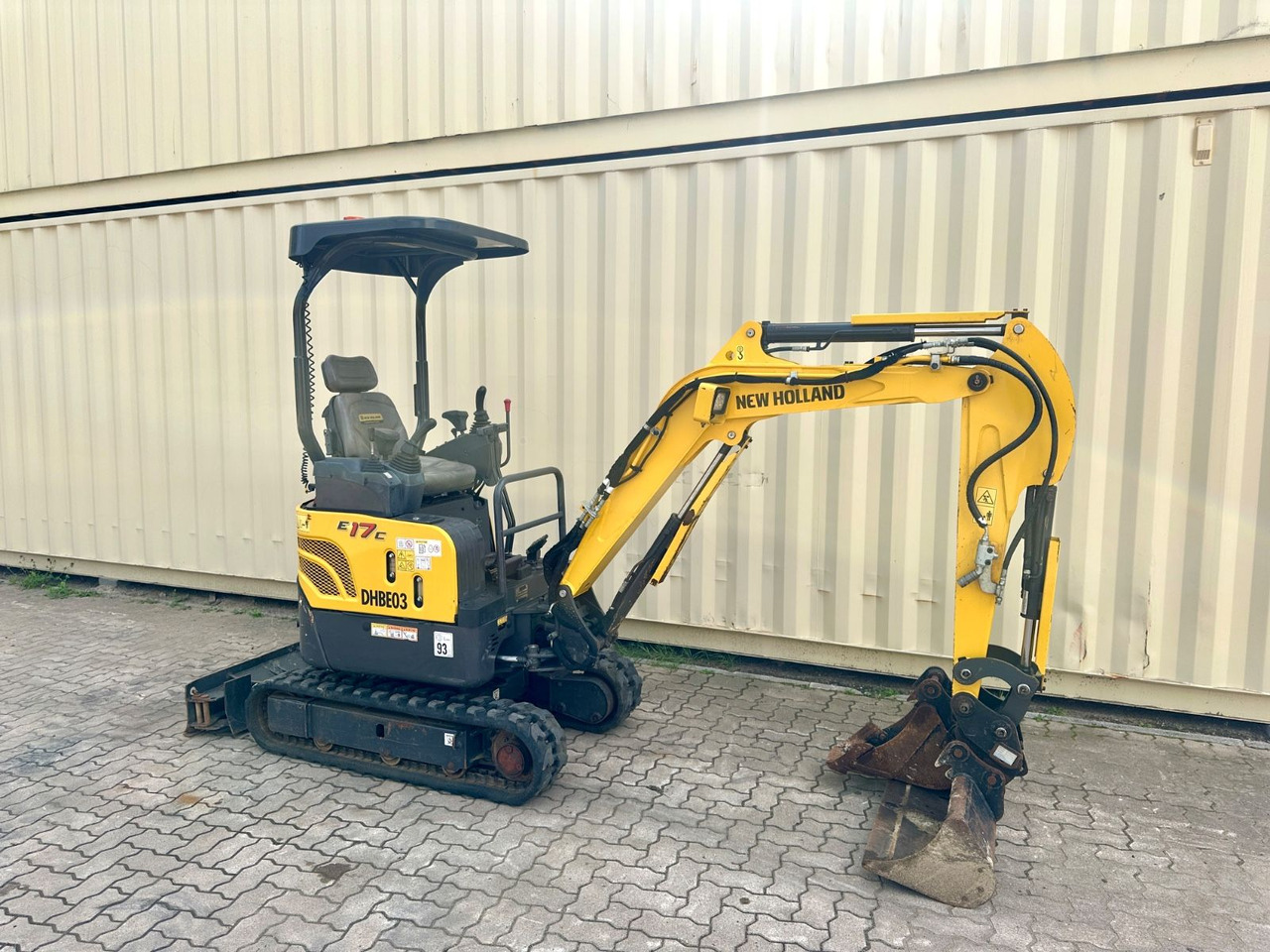 New Holland E17C / 2021 BJ / 508 H / 2 x Löffel - Мини багер: слика 4 New Holland E17C / 2021 BJ / 508 H / 2 x Löffel - Мини багер: слика 4