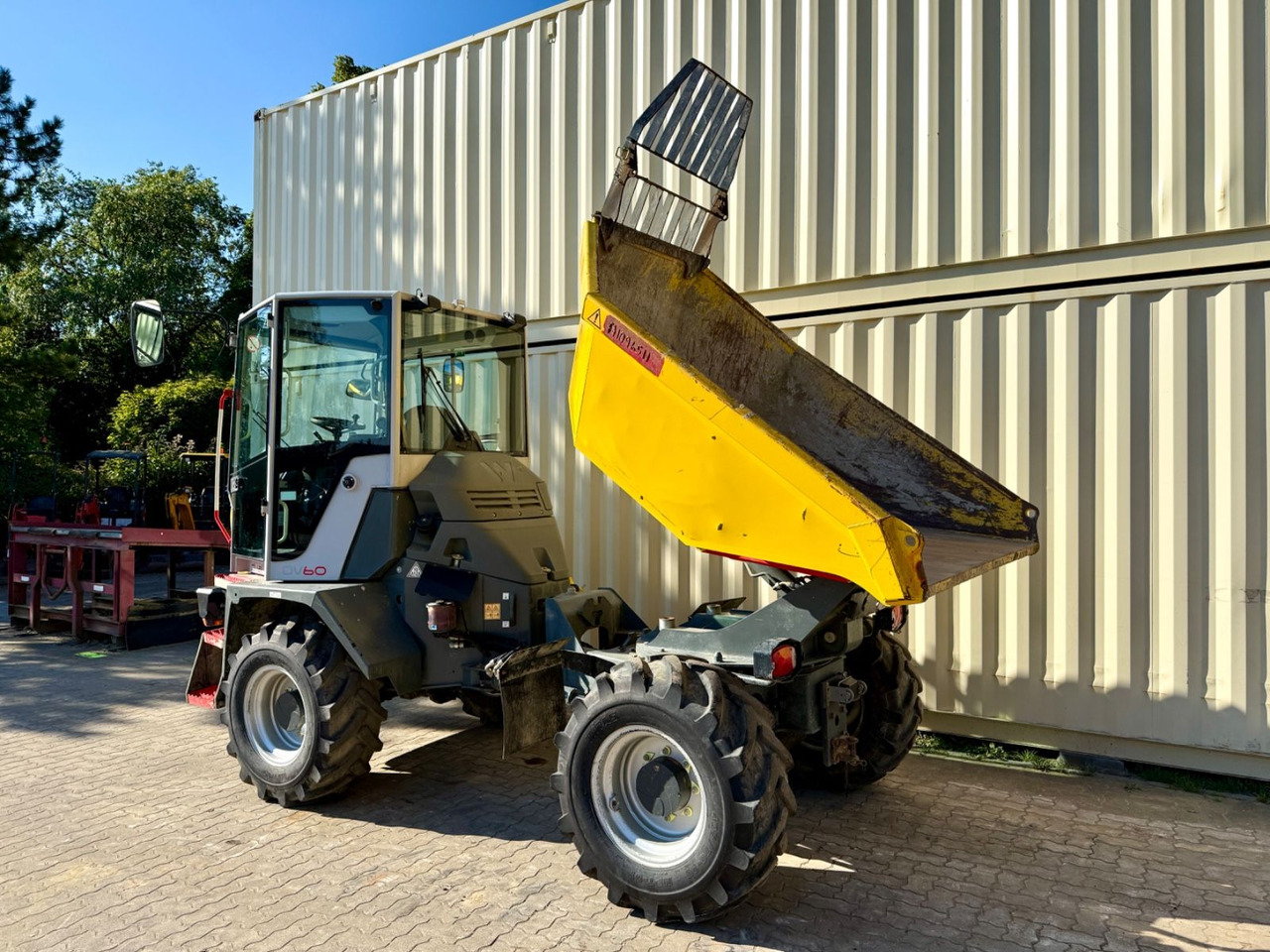 Wacker DV60 Dual View/ Drehmulde / 1.238 H - Мини истоварувач: слика 3 Wacker DV60 Dual View/ Drehmulde / 1.238 H - Мини истоварувач: слика 3