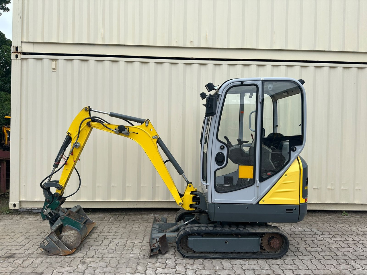 Wacker ET16 / 1.600 H / 2 x Löffel / MS01 / 1. Hand - Мини багер: слика 2 Wacker ET16 / 1.600 H / 2 x Löffel / MS01 / 1. Hand - Мини багер: слика 2