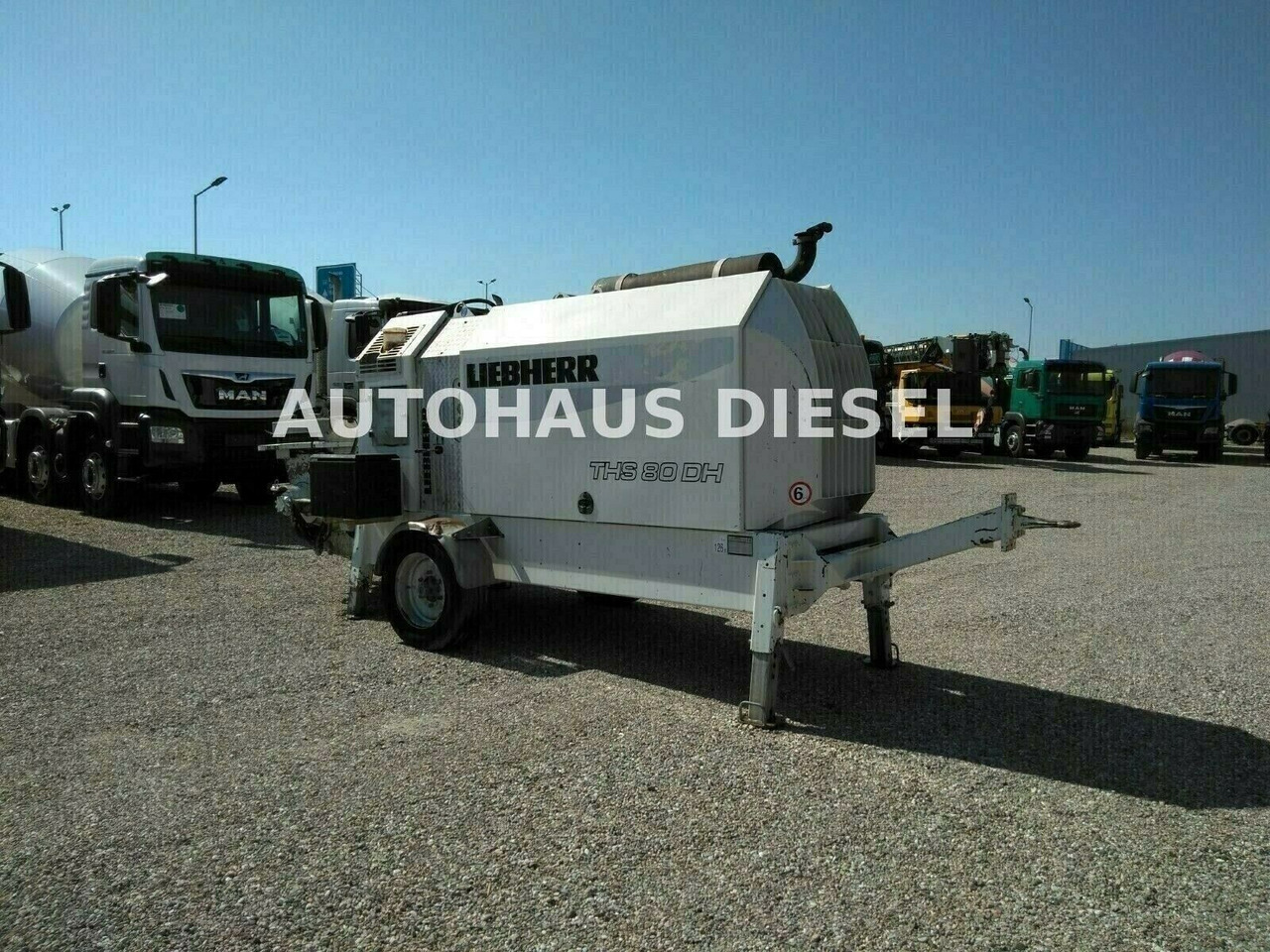Liebherr THS 80 DH - Стационарна бетонска пумпа: слика 2 Liebherr THS 80 DH - Стационарна бетонска пумпа: слика 2