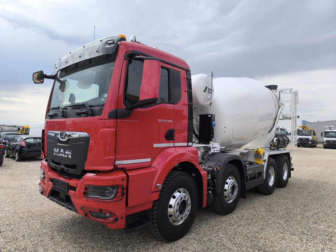 MAN TGS 32.400 STETTER 9M3 - Камион миксер за бетон: слика 3 MAN TGS 32.400 STETTER 9M3 - Камион миксер за бетон: слика 3