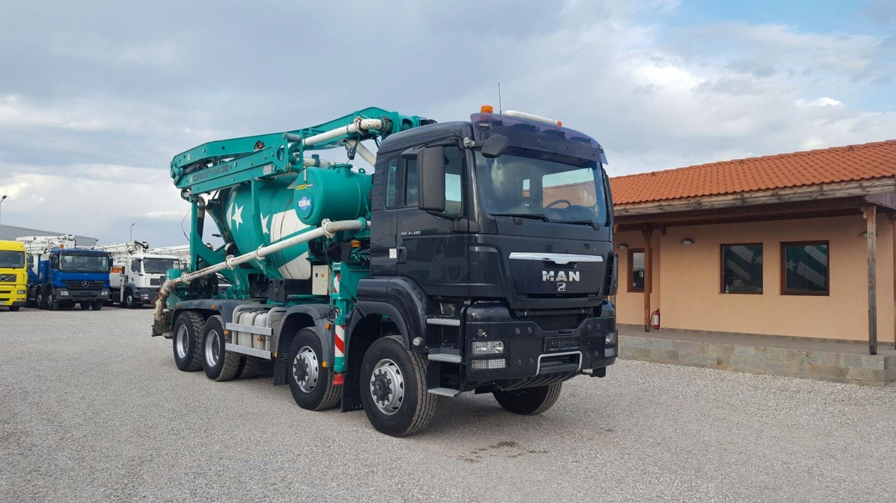 MAN TGS 41.480 - 8x6 mit CIFA MK-20 - Камион со бетонска пумпа: слика 1 MAN TGS 41.480 - 8x6 mit CIFA MK-20 - Камион со бетонска пумпа: слика 1