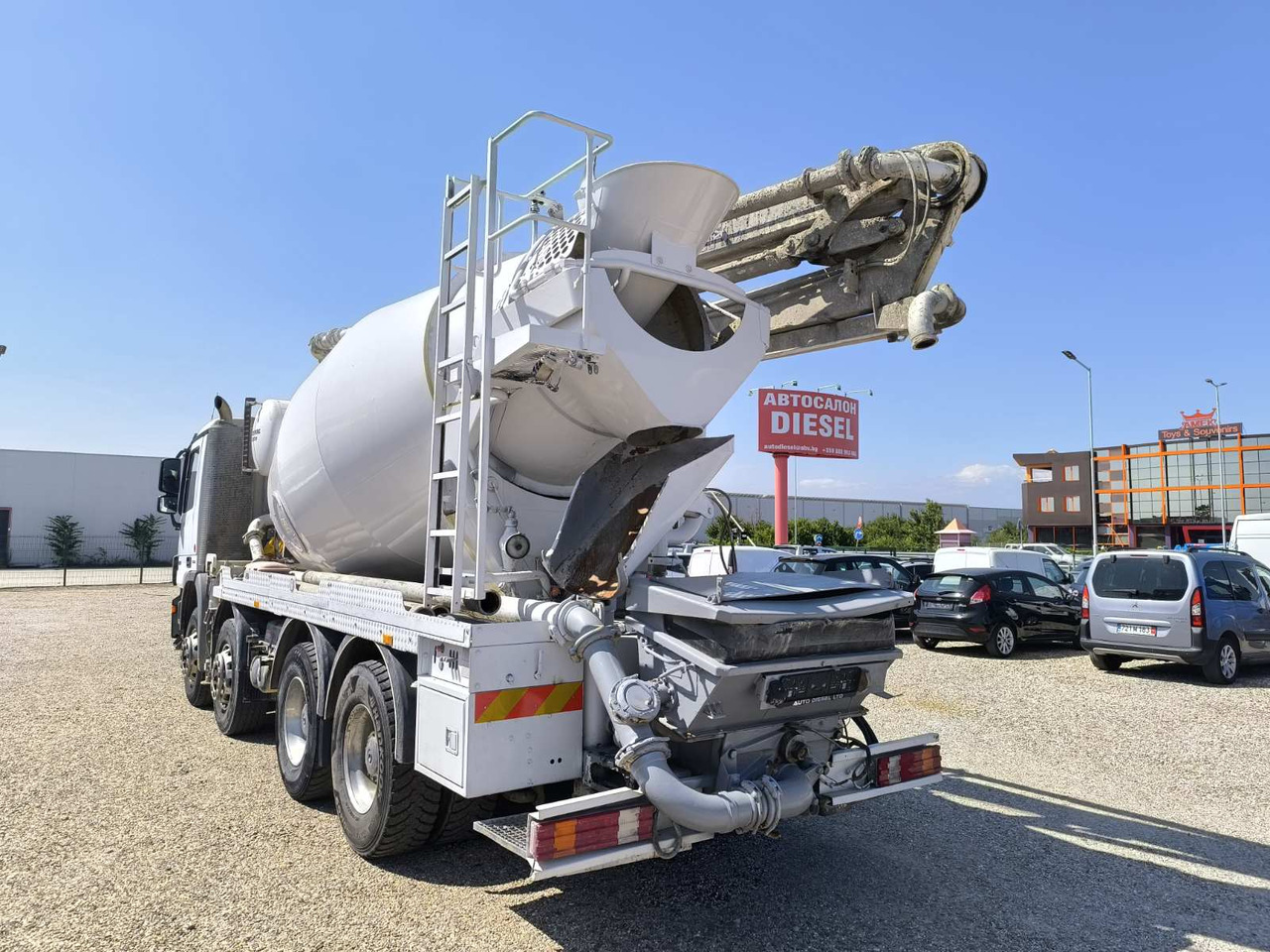 MERCEDES-BENZ ACTROS 3241 SCHWING FBP24 - Камион со бетонска пумпа: слика 5 MERCEDES-BENZ ACTROS 3241 SCHWING FBP24 - Камион со бетонска пумпа: слика 5
