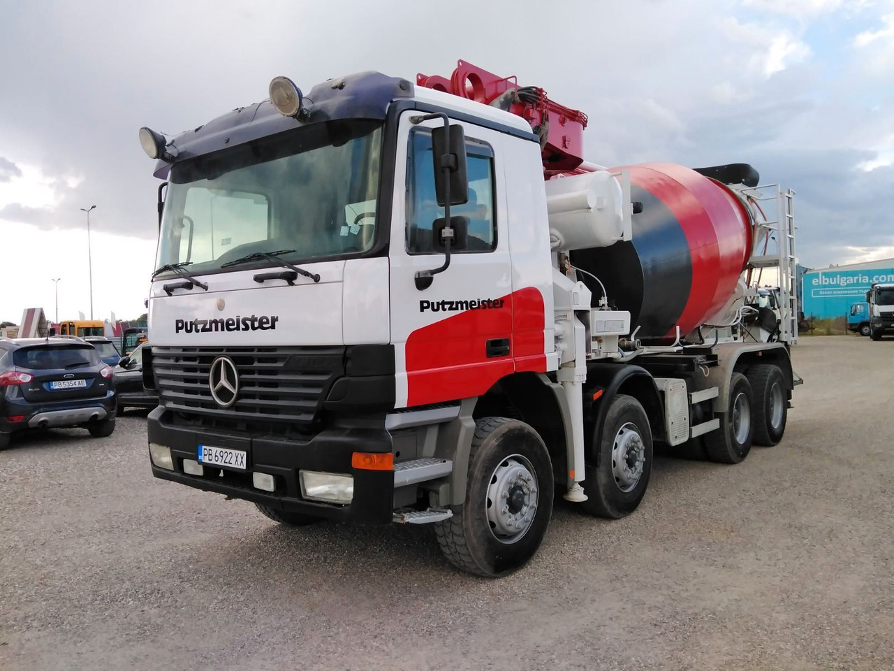 Mercedes-Benz ACTROS 3240 Putzmeister 26.67S - Миксер пумпа: слика 3 Mercedes-Benz ACTROS 3240 Putzmeister 26.67S - Миксер пумпа: слика 3