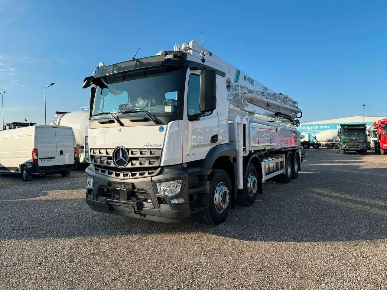 Mercedes-Benz AROCS 3746 SCHWING S43SX III - Камион со бетонска пумпа: слика 3 Mercedes-Benz AROCS 3746 SCHWING S43SX III - Камион со бетонска пумпа: слика 3