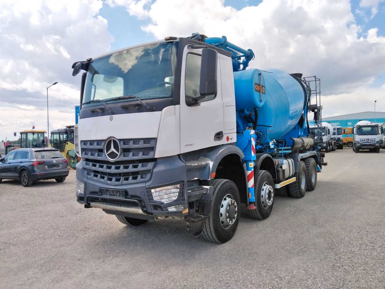 Mercedes-Benz AROCS 4140 CIFA MAGNUM MK28.4L 8X6 - Камион со бетонска пумпа: слика 3 Mercedes-Benz AROCS 4140 CIFA MAGNUM MK28.4L 8X6 - Камион со бетонска пумпа: слика 3