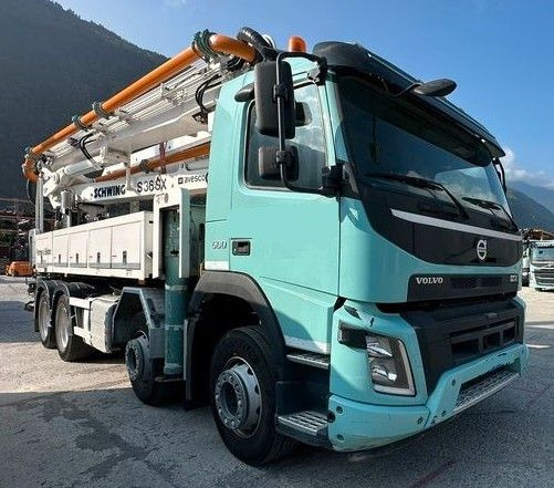 Volvo FMX 500 SCHWING S36SX - Камион со бетонска пумпа: слика 1 Volvo FMX 500 SCHWING S36SX - Камион со бетонска пумпа: слика 1