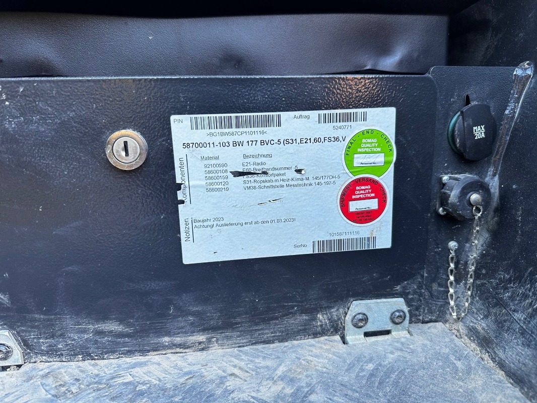 BOMAG DE BW 177 BVC-5 Stage V/Tier 4f - Компактор: слика 4 BOMAG DE BW 177 BVC-5 Stage V/Tier 4f - Компактор: слика 4