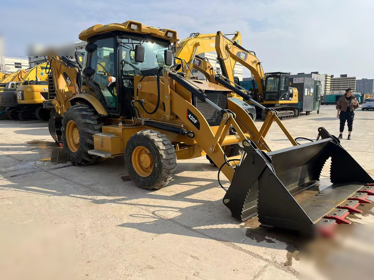 CATERPILLAR 420F - Ровокопач: слика 4 CATERPILLAR 420F - Ровокопач: слика 4