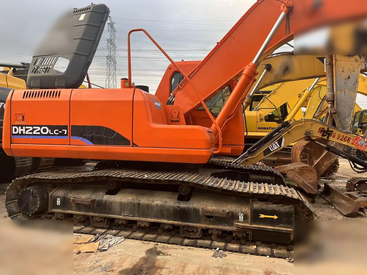 DOOSAN DH220 LC-7 - Багер гасеничар: слика 2 DOOSAN DH220 LC-7 - Багер гасеничар: слика 2