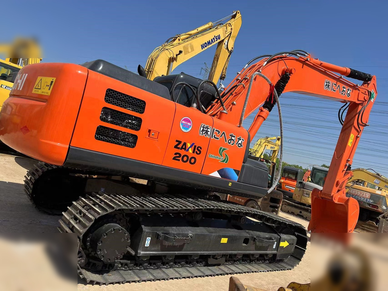 HITACHI ZX200-3G - Багер гасеничар: слика 1 HITACHI ZX200-3G - Багер гасеничар: слика 1