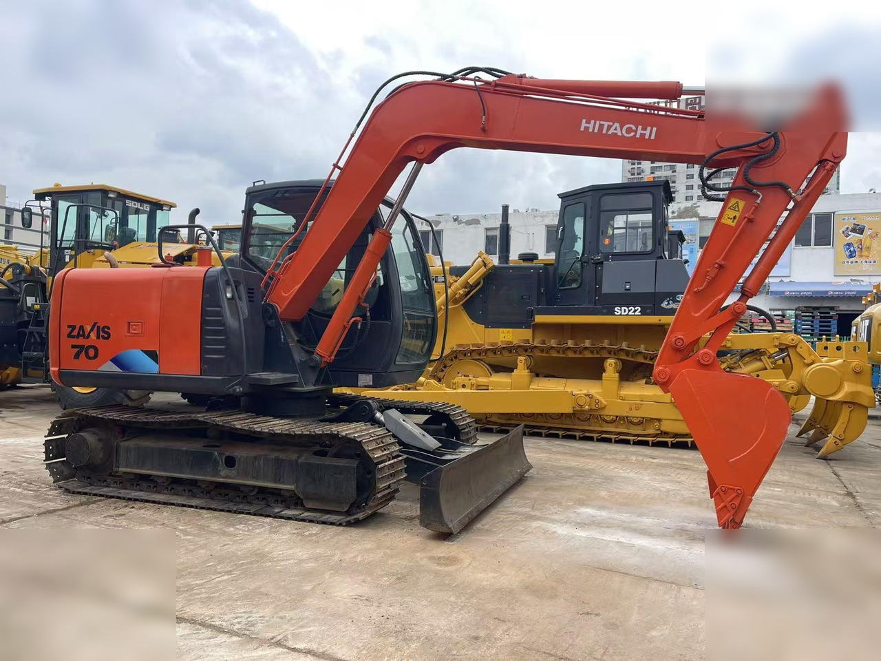 HITACHI ZX70-5G - Багер гасеничар: слика 1 HITACHI ZX70-5G - Багер гасеничар: слика 1