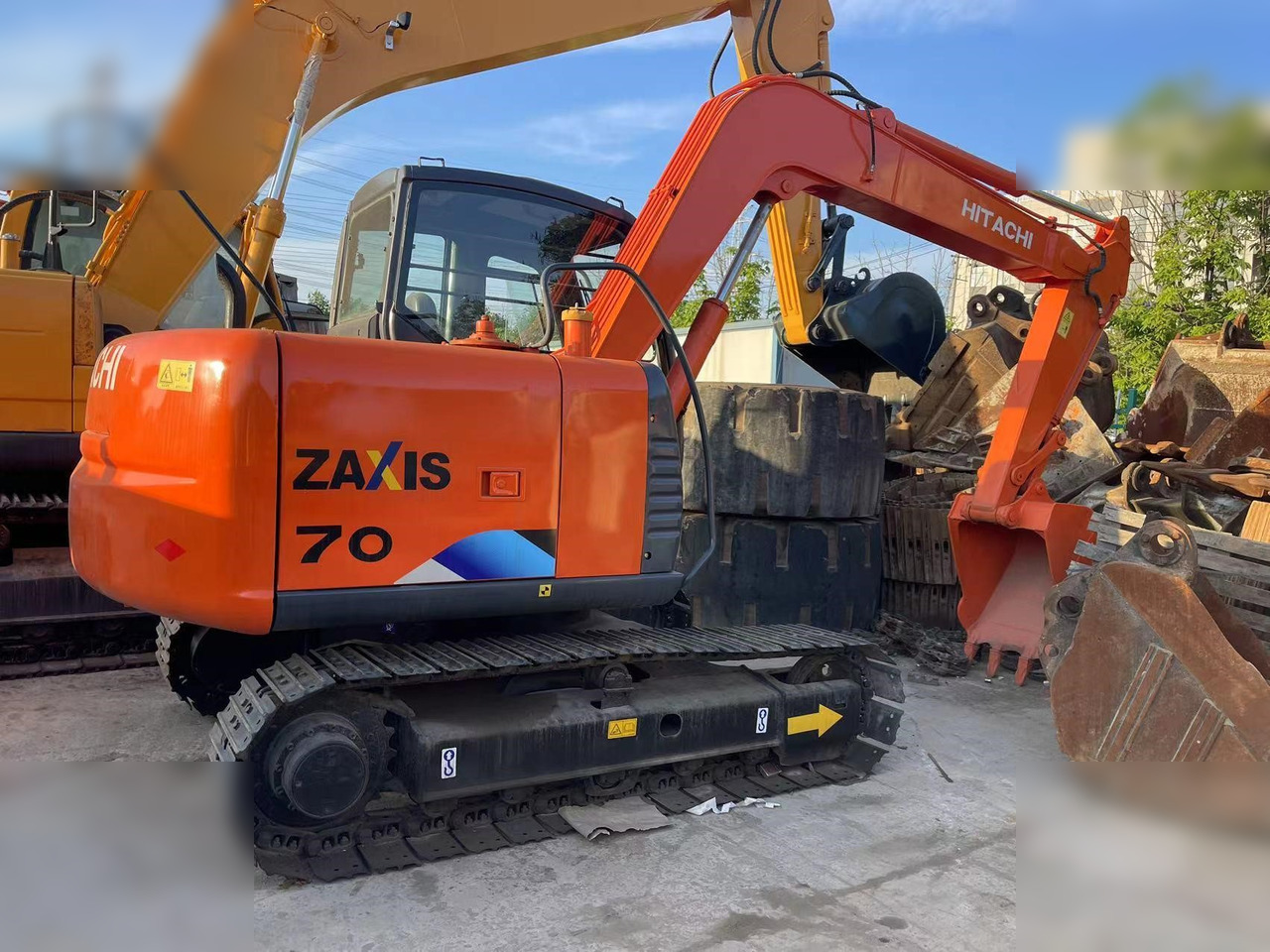 HITACHI ZX70 - Багер гасеничар: слика 1 HITACHI ZX70 - Багер гасеничар: слика 1