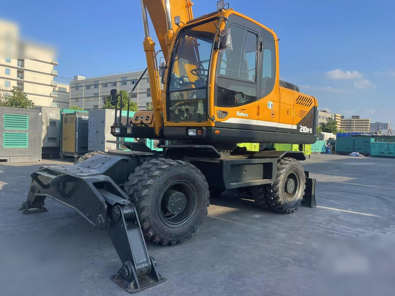 HYUNDAI ROBEX 210W-9 - Багер на тркала: слика 3 HYUNDAI ROBEX 210W-9 - Багер на тркала: слика 3