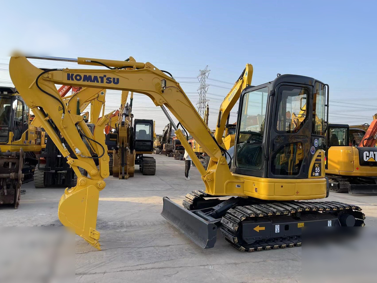 KOMATSU PC55MR-2 - Мини багер: слика 1 KOMATSU PC55MR-2 - Мини багер: слика 1