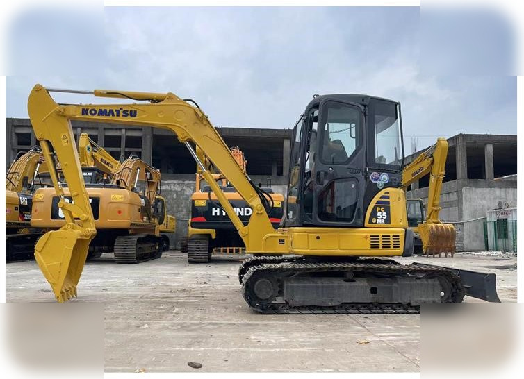 KOMATSU PC55MR-2 - Мини багер: слика 1 KOMATSU PC55MR-2 - Мини багер: слика 1