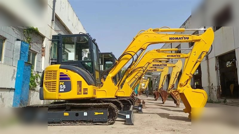 KOMATSU PC55MR-2 - Мини багер: слика 1 KOMATSU PC55MR-2 - Мини багер: слика 1