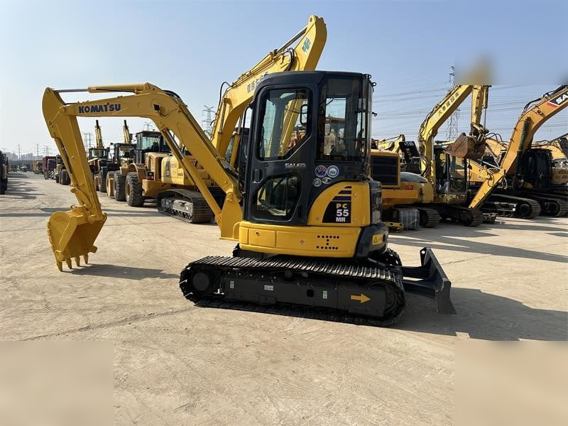 KOMATSU PC55MR-3 - Мини багер: слика 1 KOMATSU PC55MR-3 - Мини багер: слика 1