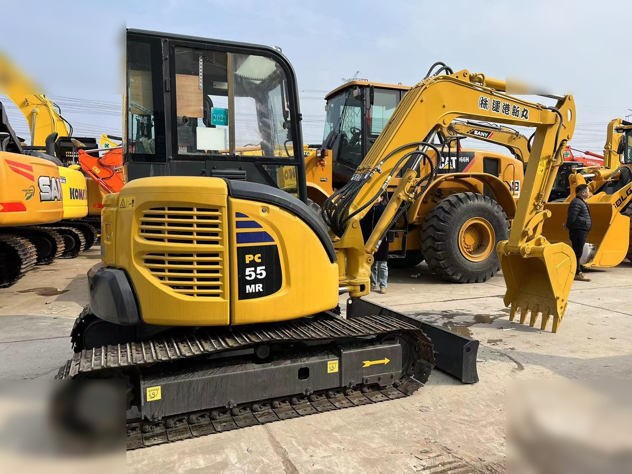 KOMATSU PC55MR-3 - Мини багер: слика 2 KOMATSU PC55MR-3 - Мини багер: слика 2