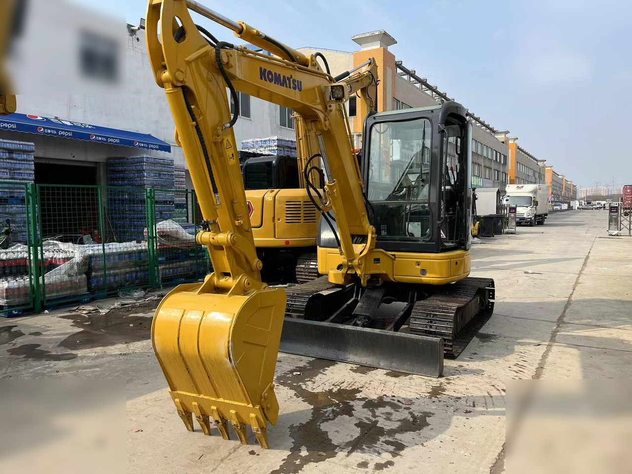 KOMATSU PC55MR-3 - Мини багер: слика 1 KOMATSU PC55MR-3 - Мини багер: слика 1