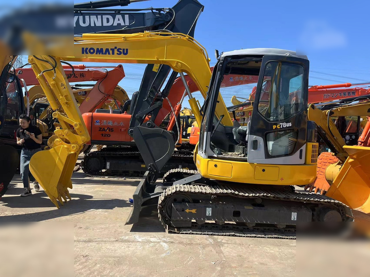 KOMATSU PC78US - Багер гасеничар: слика 1 KOMATSU PC78US - Багер гасеничар: слика 1