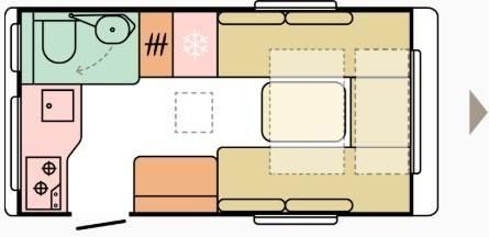 Adria Action 391 LH*1.500KG*EL.FB.-TEMP.*SCHWENK-TISCH - Камп приколка: слика 4 Adria Action 391 LH*1.500KG*EL.FB.-TEMP.*SCHWENK-TISCH - Камп приколка: слика 4