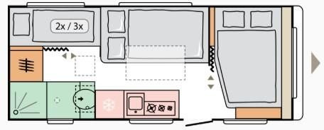 Adria Altea 60Y 552 PK*Fußboden-Temp*Eingangstür Fenst - Камп приколка: слика 5 Adria Altea 60Y 552 PK*Fußboden-Temp*Eingangstür Fenst - Камп приколка: слика 5