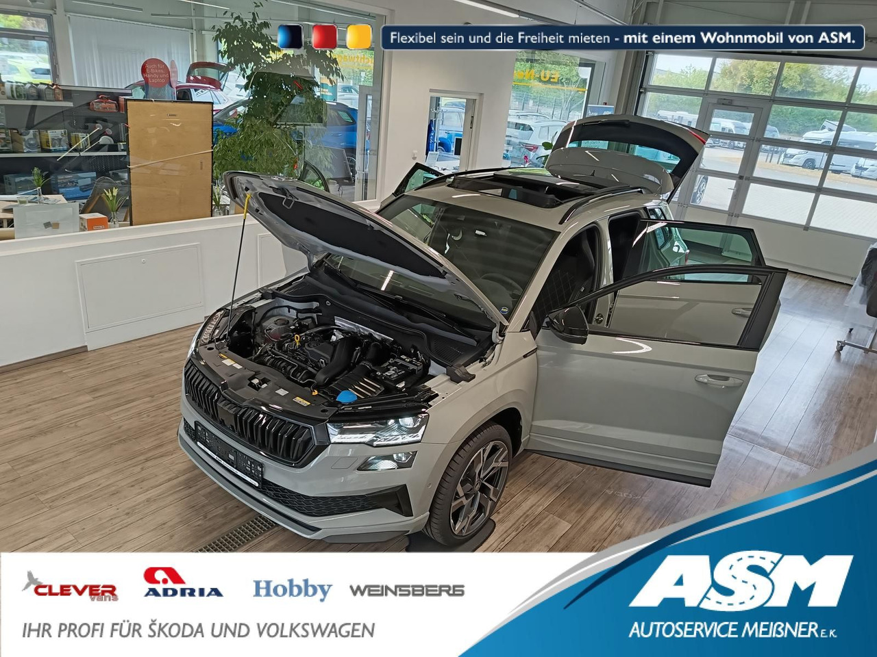 Skoda Karoq Sportline 1,5 TSI DSG*AHK*PSD*STD.HZG*NAVI - SUV: слика 1 Skoda Karoq Sportline 1,5 TSI DSG*AHK*PSD*STD.HZG*NAVI - SUV: слика 1