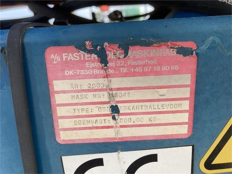 Fasterholt QB 3 80/80 Minibig - Земјоделска приколка: слика 3 Fasterholt QB 3 80/80 Minibig - Земјоделска приколка: слика 3