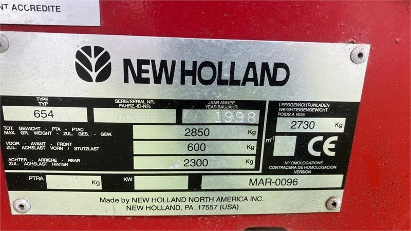 New Holland 654 RUNDBALLEPRESSER Cropcutter - Балирка за тркалезни бали: слика 5 New Holland 654 RUNDBALLEPRESSER Cropcutter - Балирка за тркалезни бали: слика 5