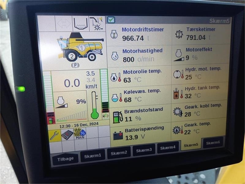Комбајн New Holland CX8.80 SLH med 25 fods Varifeed: слика 9