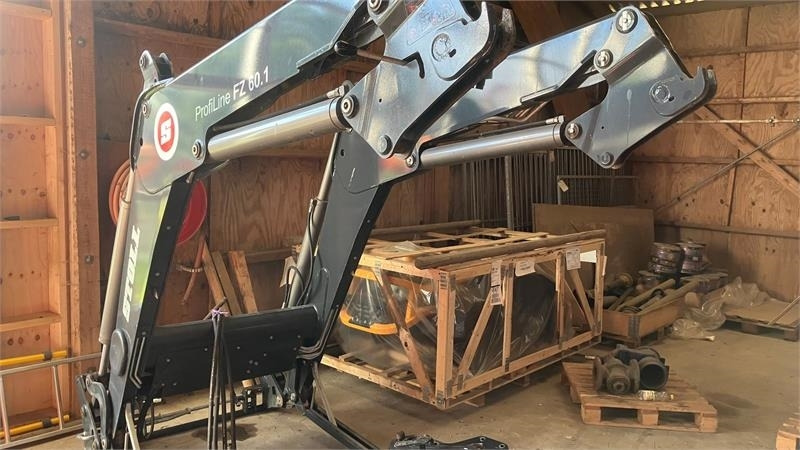 Stoll FZ 60,1 3 ventil og dæmpning Med beslag for NH T7. - Преден утоварувач за трактор: слика 1 Stoll FZ 60,1 3 ventil og dæmpning Med beslag for NH T7. - Преден утоварувач за трактор: слика 1