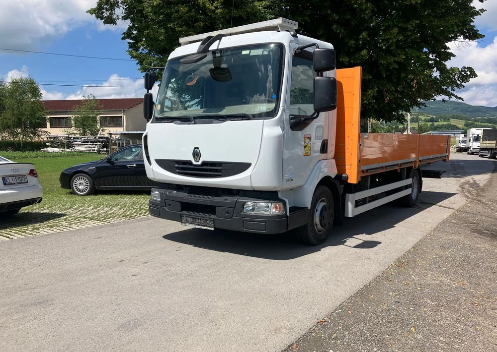 Renault Midlum 180 dxi burtówka skrzynia paka - Камион со платформа: слика 1 Renault Midlum 180 dxi burtówka skrzynia paka - Камион со платформа: слика 1