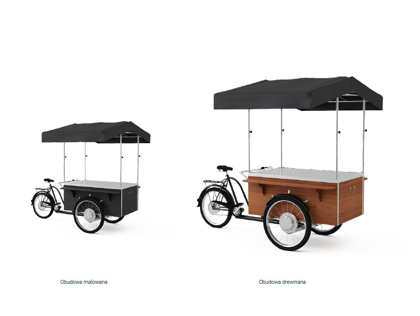 Нов Приколка за продажба на добра Rower | Catering Bike | Gastronomiefahrrad | Vélo Basic: слика 7