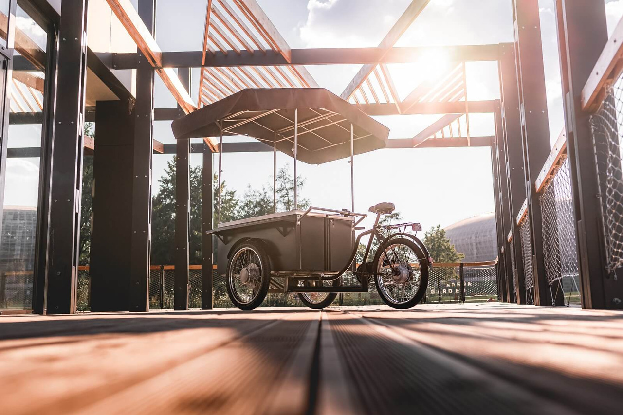 Нов Приколка за продажба на добра Rower | Catering Bike | Gastronomiefahrrad | Vélo Basic: слика 17