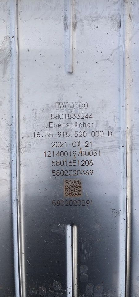 IVECO EUROCARGO EURO 6 KATALIZATOR TŁUMIK NOWY 5801833244 - Каталитички конвертор за Камион: слика 3 IVECO EUROCARGO EURO 6 KATALIZATOR TŁUMIK NOWY 5801833244 - Каталитички конвертор за Камион: слика 3