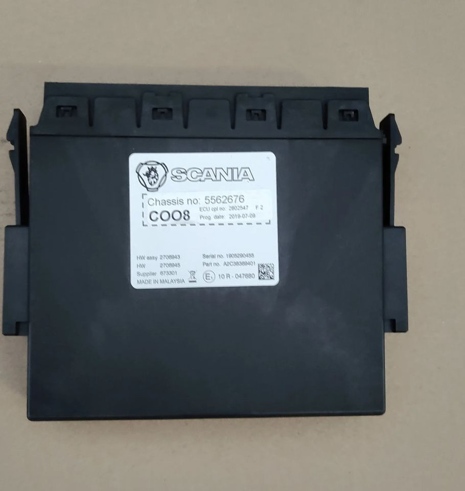 SCANIA R S KOORDYNATOR COO8 2706943 2706945 - Единица за контрола за Камион: слика 1 SCANIA R S KOORDYNATOR COO8 2706943 2706945 - Единица за контрола за Камион: слика 1
