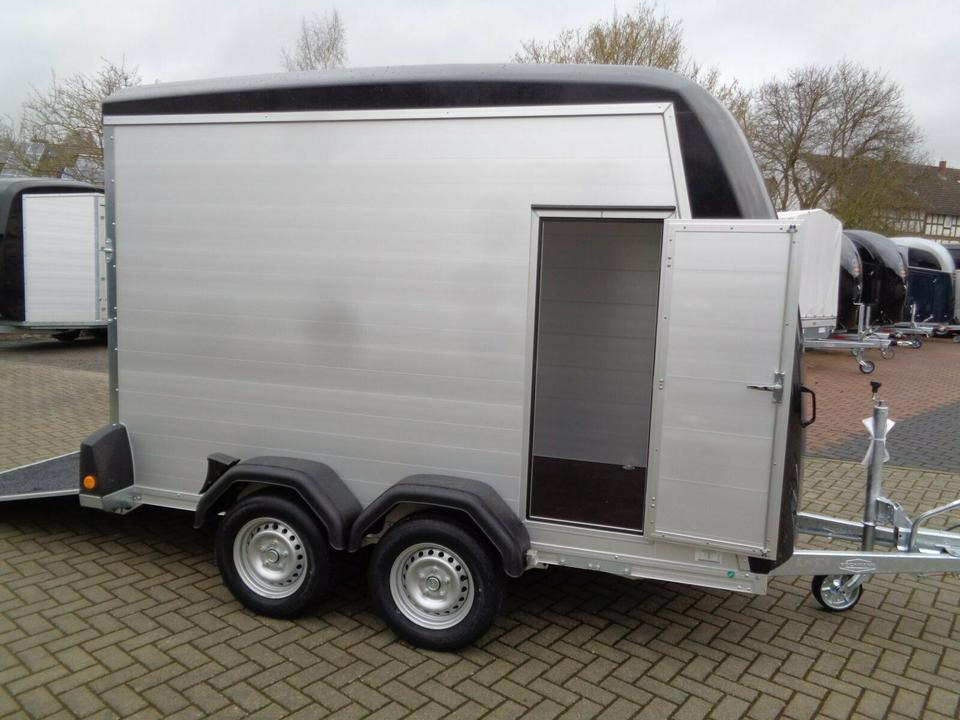 Böckmann KT-PB-AL 3015/27 Kofferanhänge Flügeltür PKW Anhänger - Приколка сандучар: слика 1 Böckmann KT-PB-AL 3015/27 Kofferanhänge Flügeltür PKW Anhänger - Приколка сандучар: слика 1