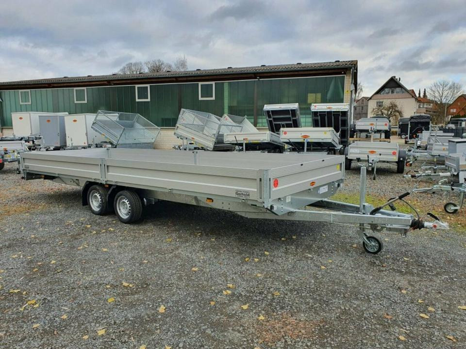 Böckmann PKW-Anhänger, 3500 kg, 13 Zoll, Hochlader - Приколка платформа: слика 1 Böckmann PKW-Anhänger, 3500 kg, 13 Zoll, Hochlader - Приколка платформа: слика 1